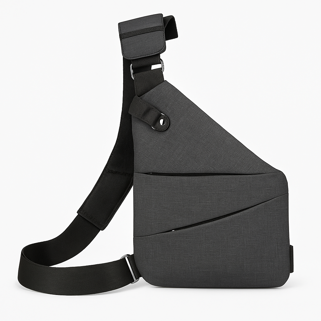 Crossbody vandtæt skuldertaske med rem