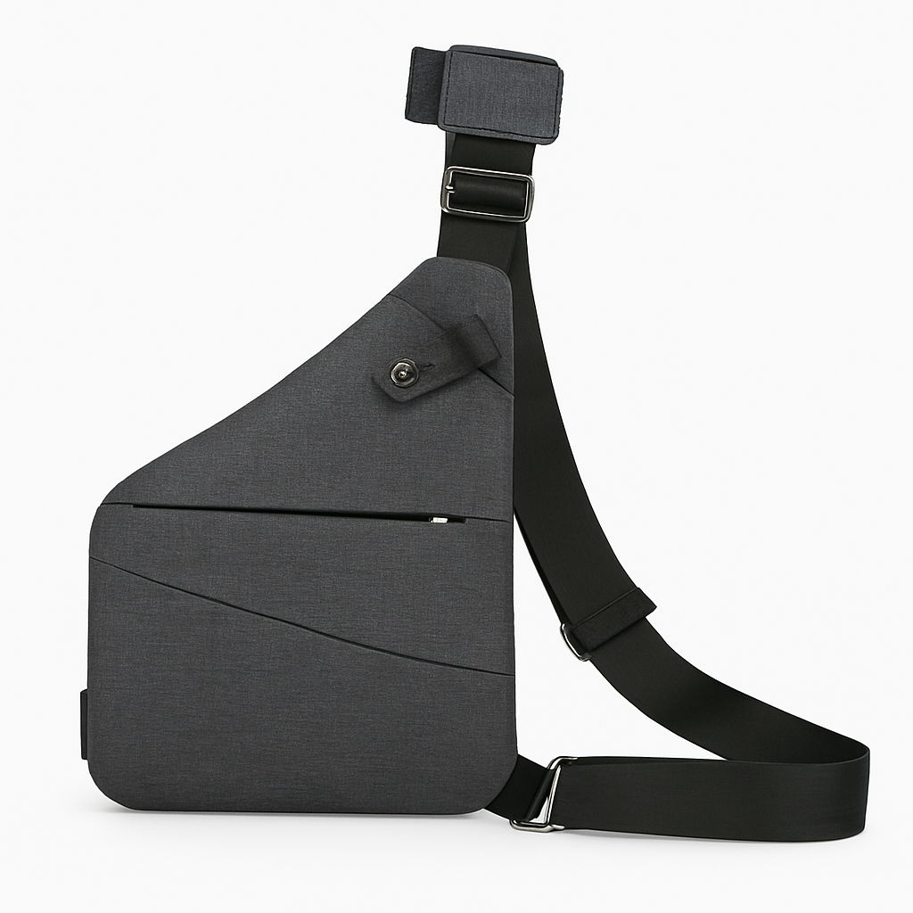 Crossbody vandtæt skuldertaske med rem