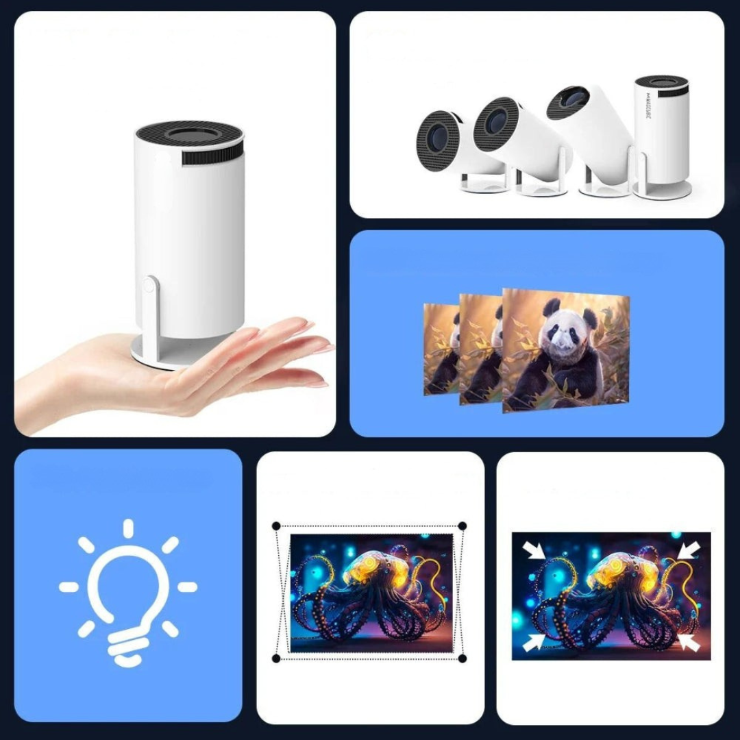 Home Projector with 4K Support and WiFi