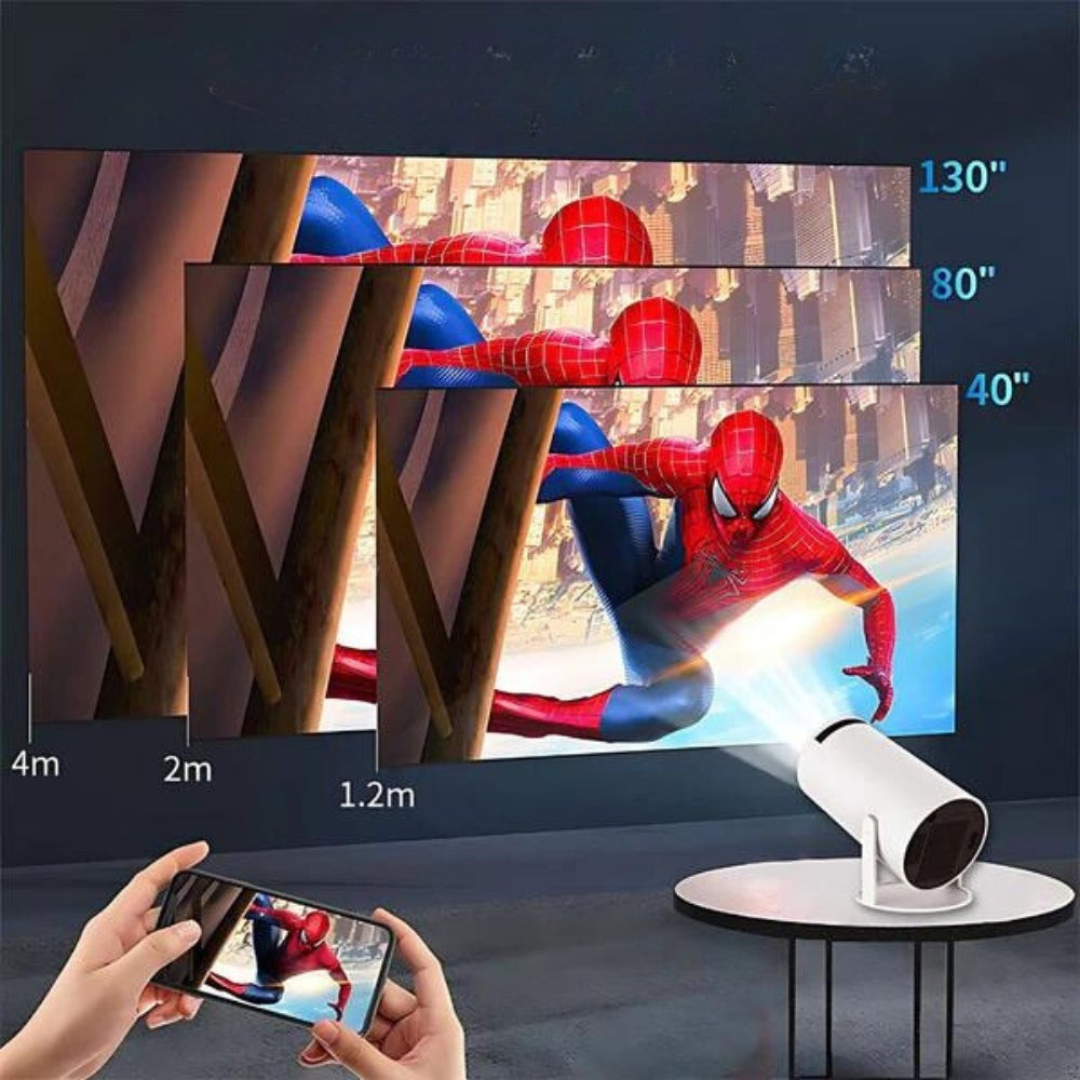 Home Projector with 4K Support and WiFi