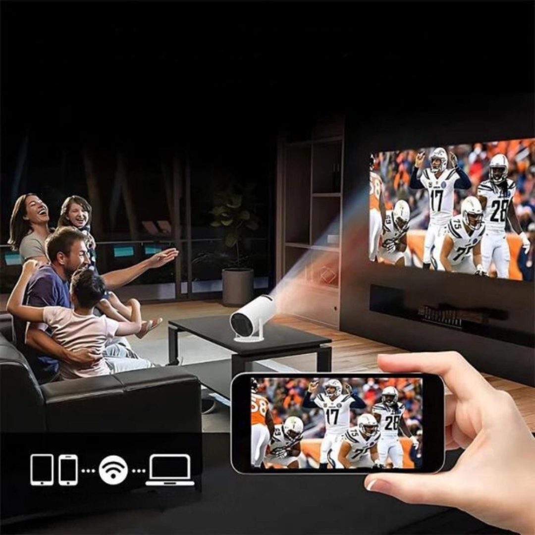 Home Projector with 4K Support and WiFi