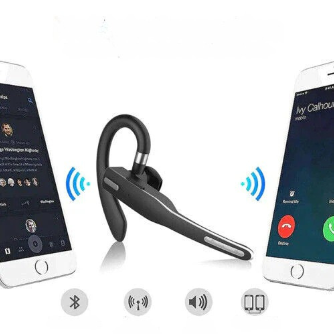 Bluetooth náhlavní souprava s mikrofonem a potlačením šumu sluchátka