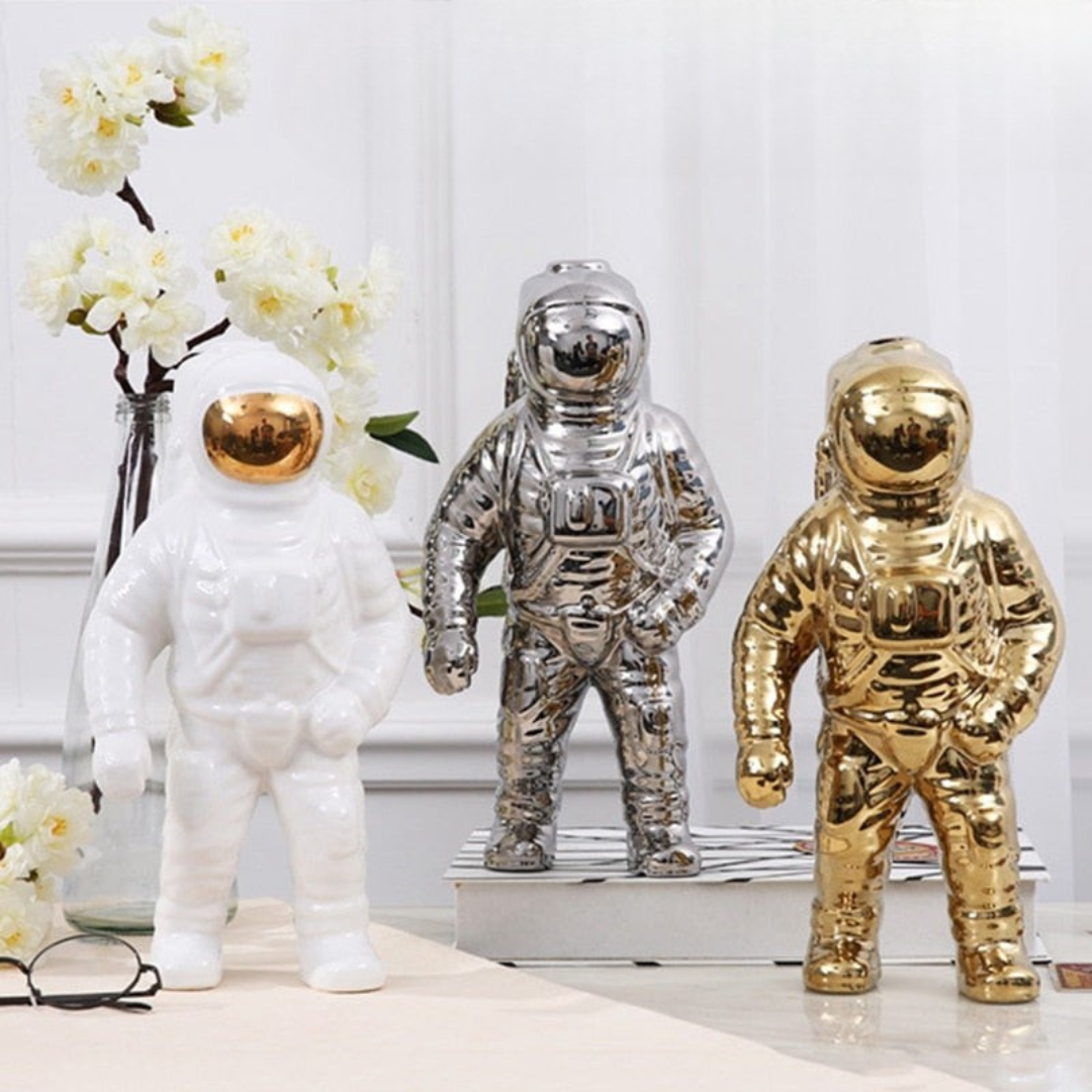 Keramisk Vase Moderne Astronaut Rumskulptur