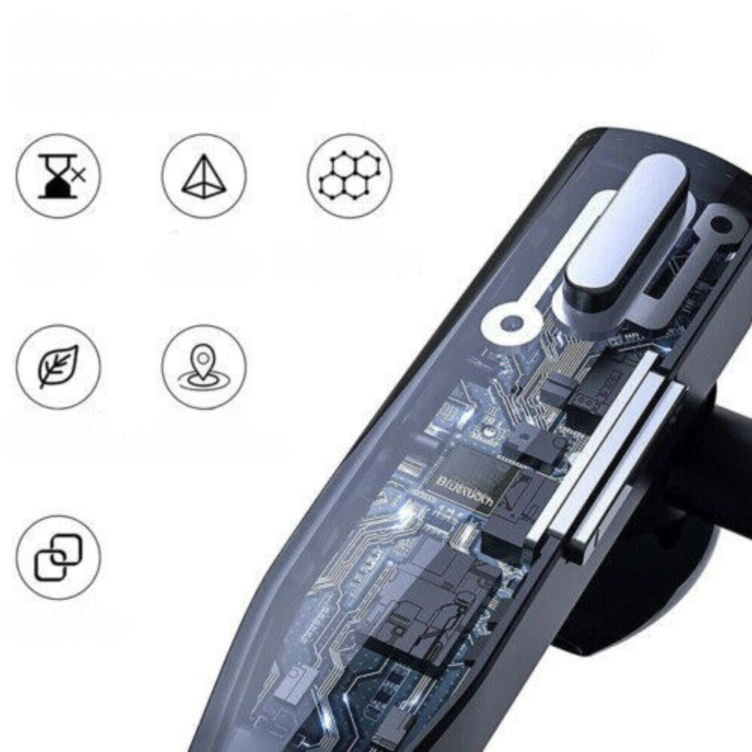 Bluetooth náhlavní souprava s mikrofonem a potlačením šumu sluchátka