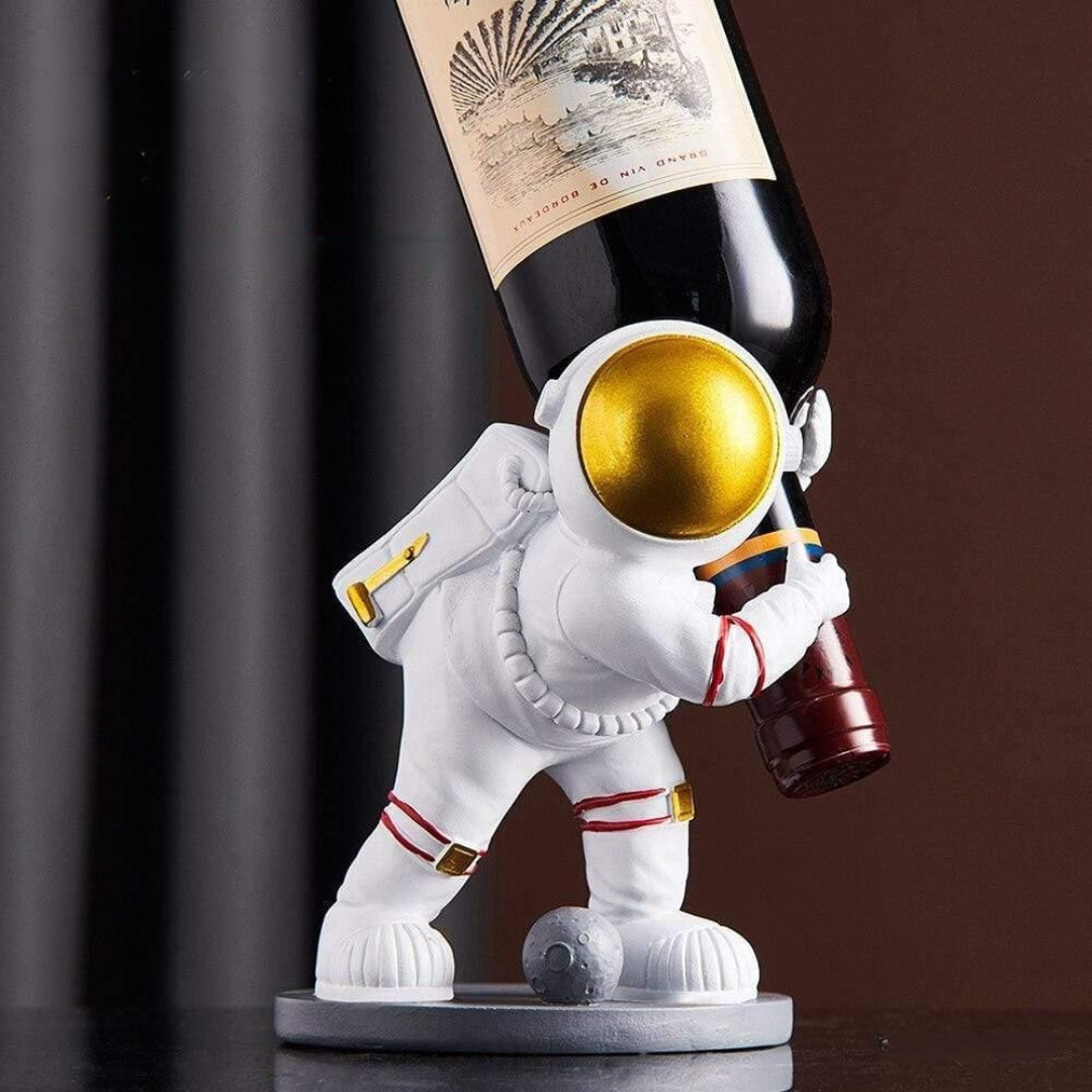 ワインホルダー 樹脂 宇宙飛行士 デコレーション