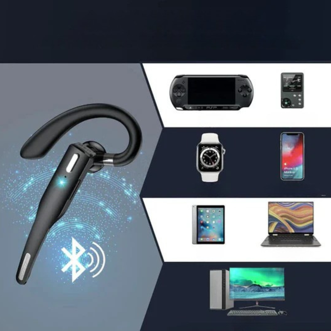 Bluetooth náhlavní souprava s mikrofonem a potlačením šumu sluchátka