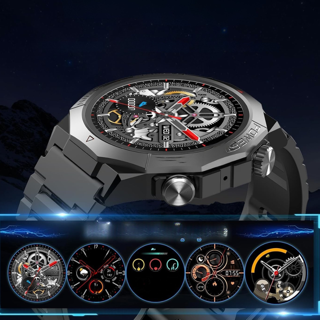 Smart Watch Rugged Fitness Tracker Bluetooth
