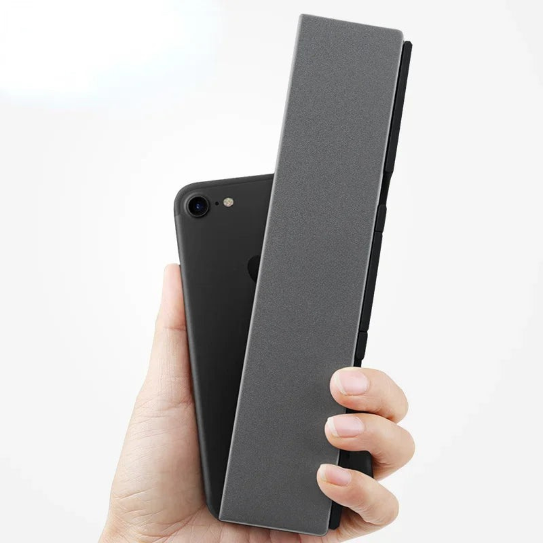 Bluetooth-tastatur med stander til tablet-enheder