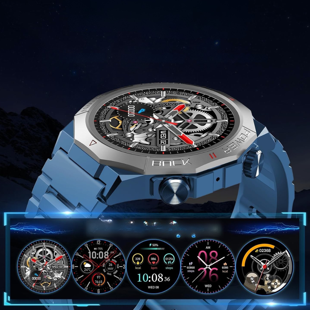 Smart Watch Rugged Fitness Tracker Bluetooth