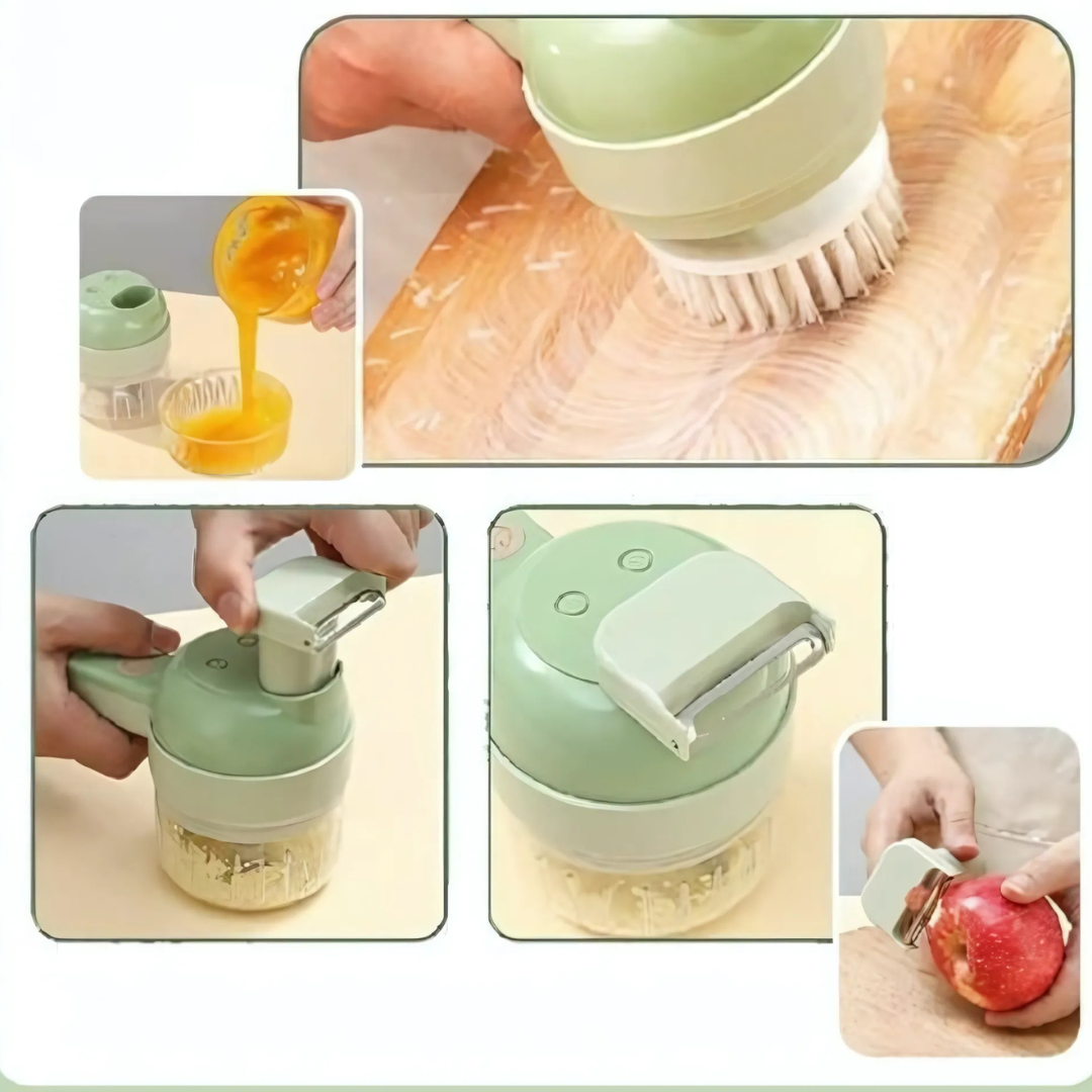 Elektrisk mini grøntsagshakker food processor