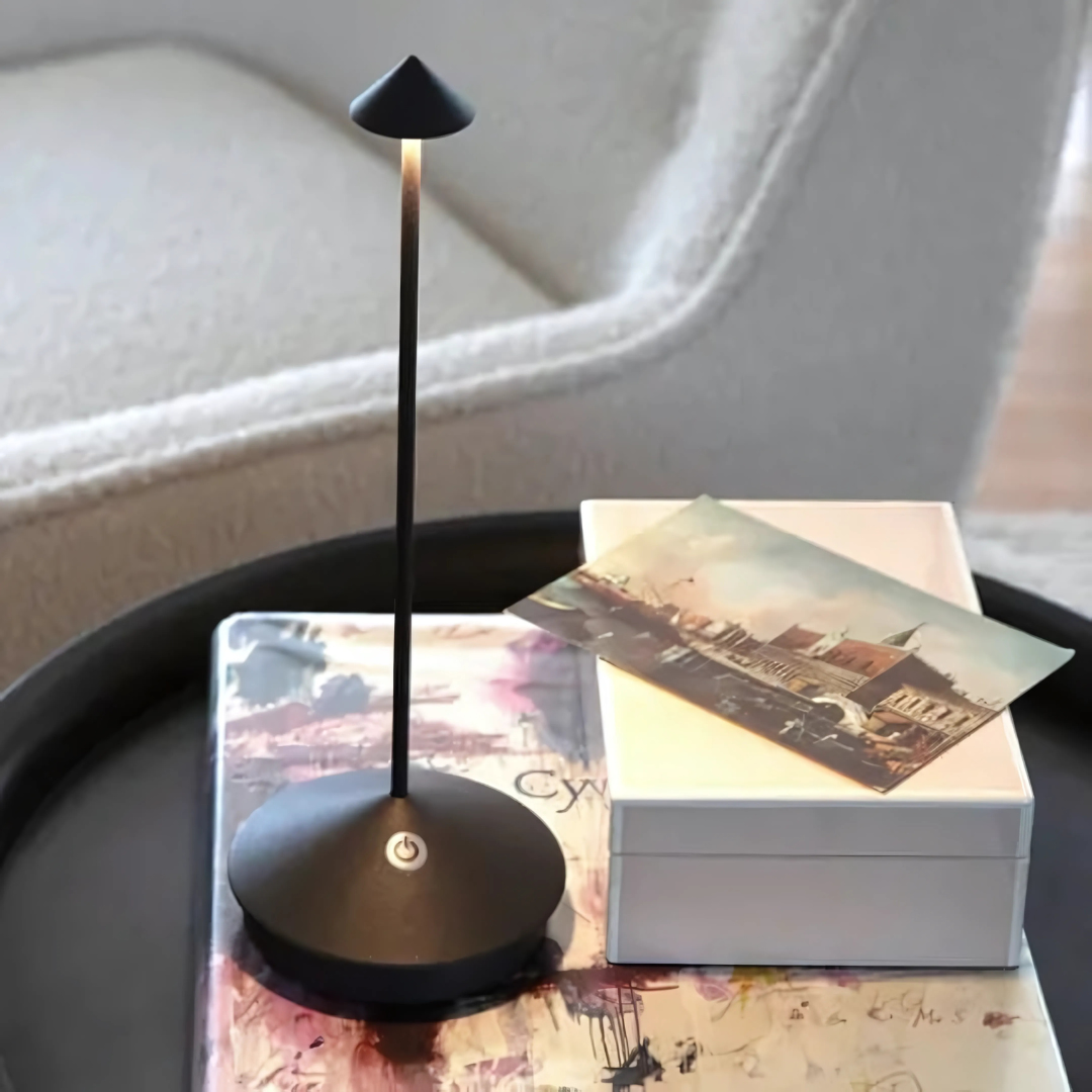 LED stolní lampa stmívatelná vodotěsná moderní světlo