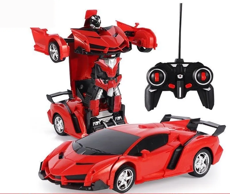 Remote Control Transforming Robot Car Toy