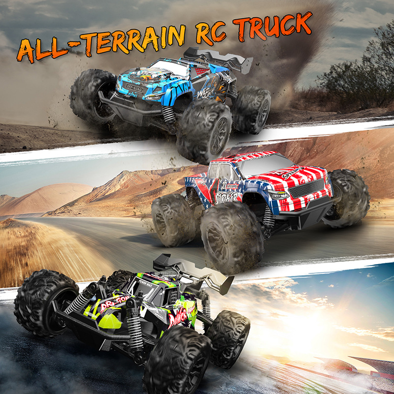 Fjernstyret Offroad Monstertruck med Høj Hastighed – 1:20 Skala