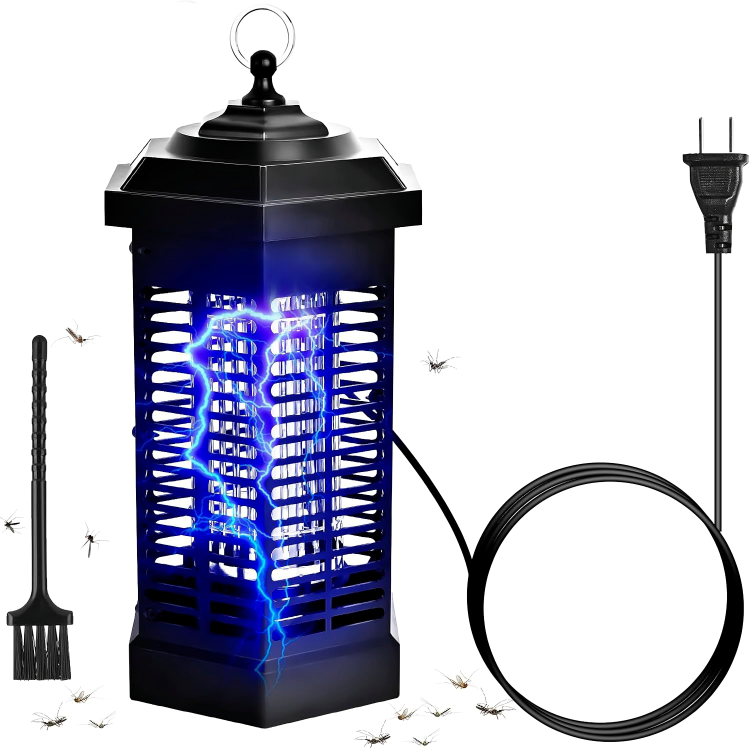 ZapGuard Pro | Électrocuteur d'insectes haute tension pour usage extérieur