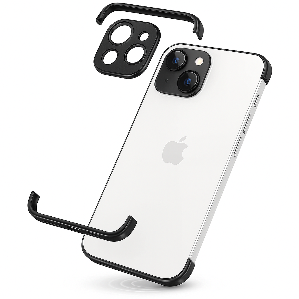 Telefoncover minimalistisk slank beskyttende metalcover