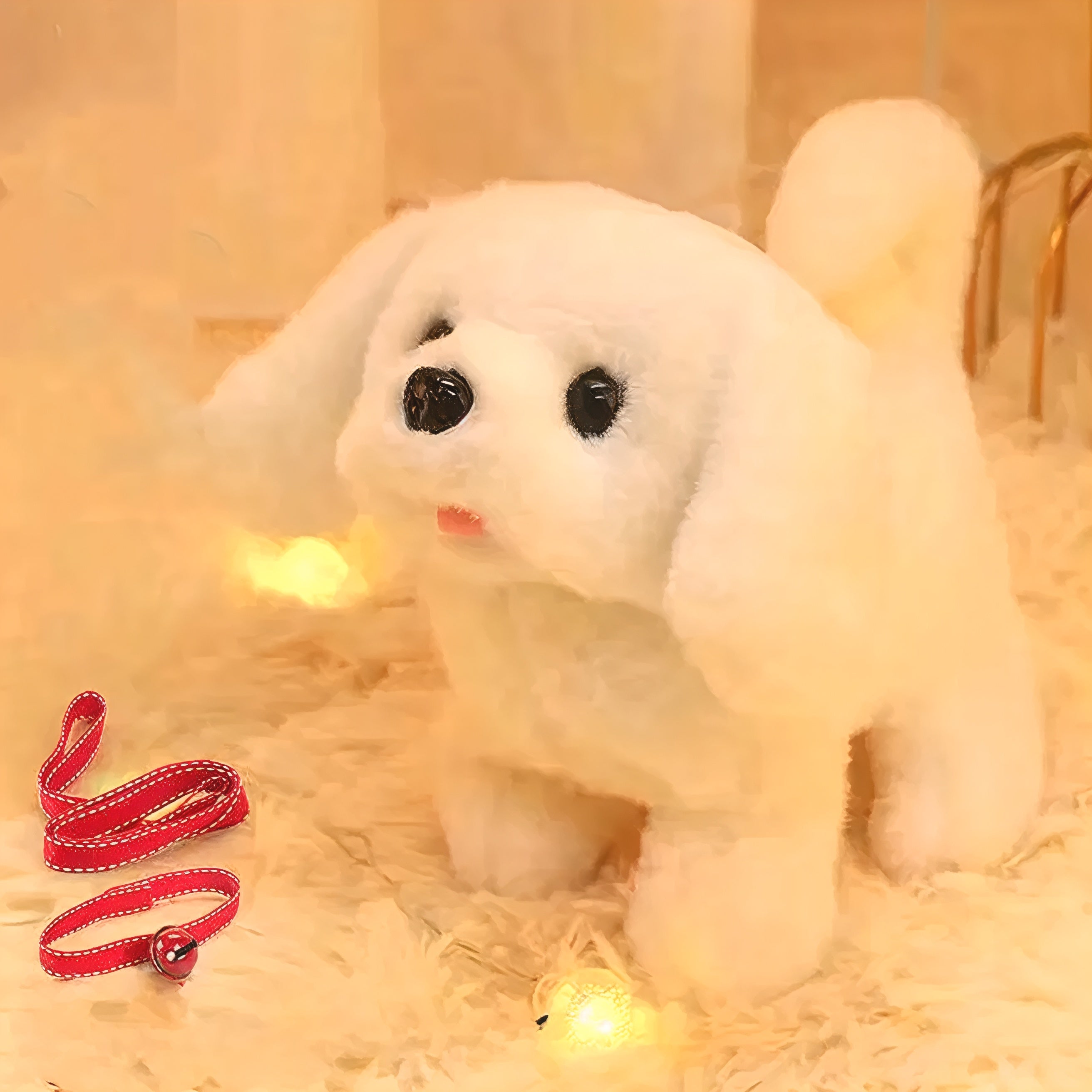 Robot Dog Plush Electronic Walking Toy