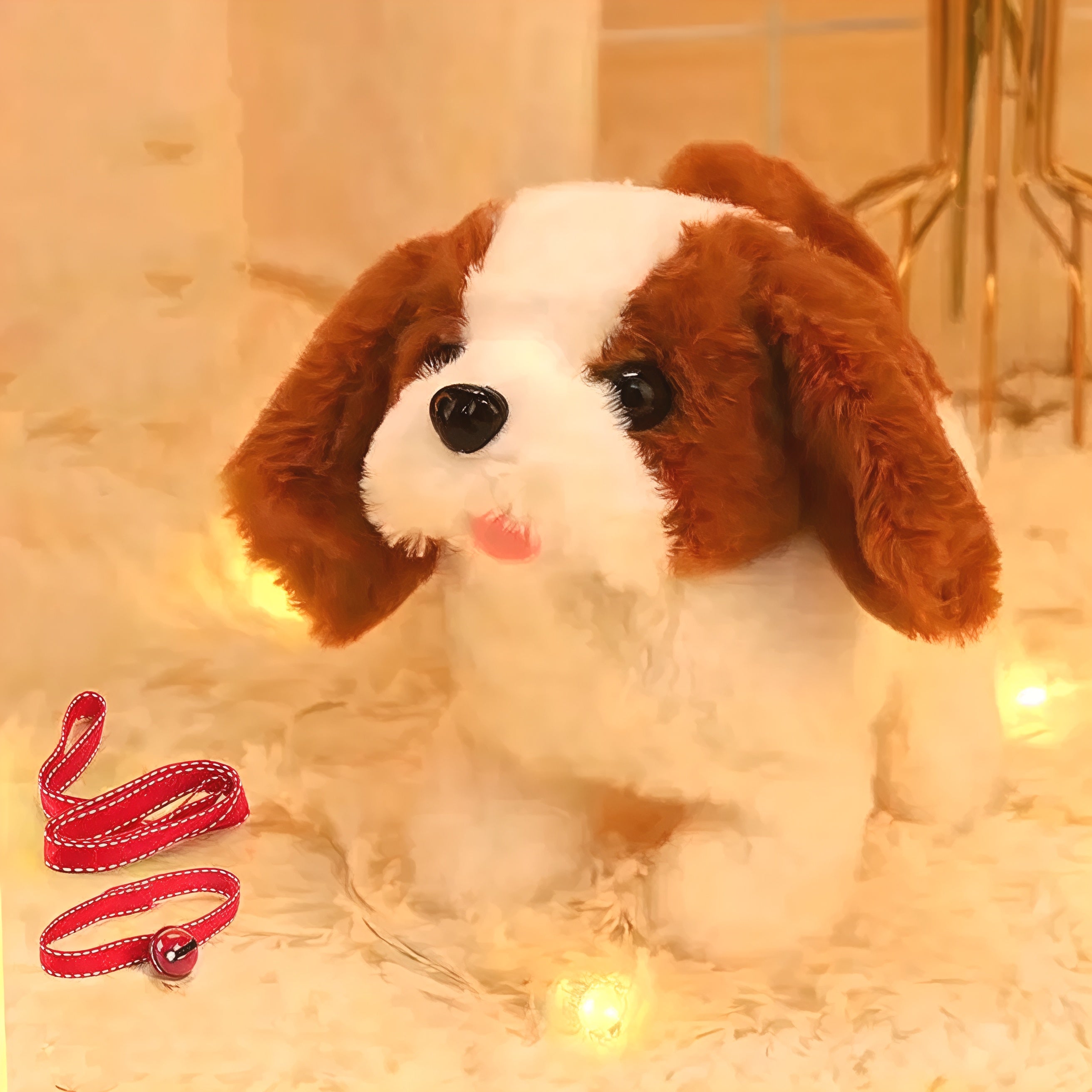 Robot Dog Plush Electronic Walking Toy