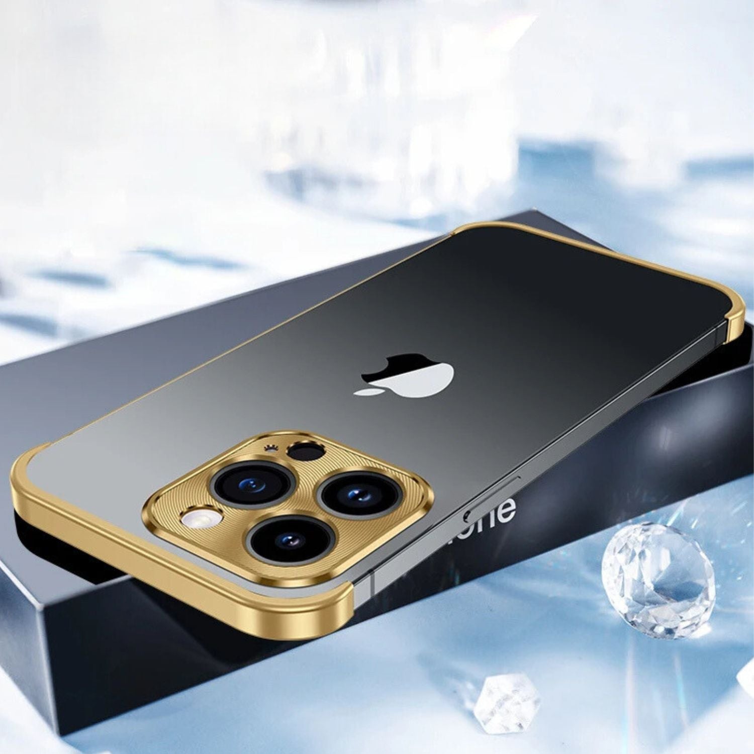 Invisible Metal Case | Slim Design & Maximum Protection for iPhone