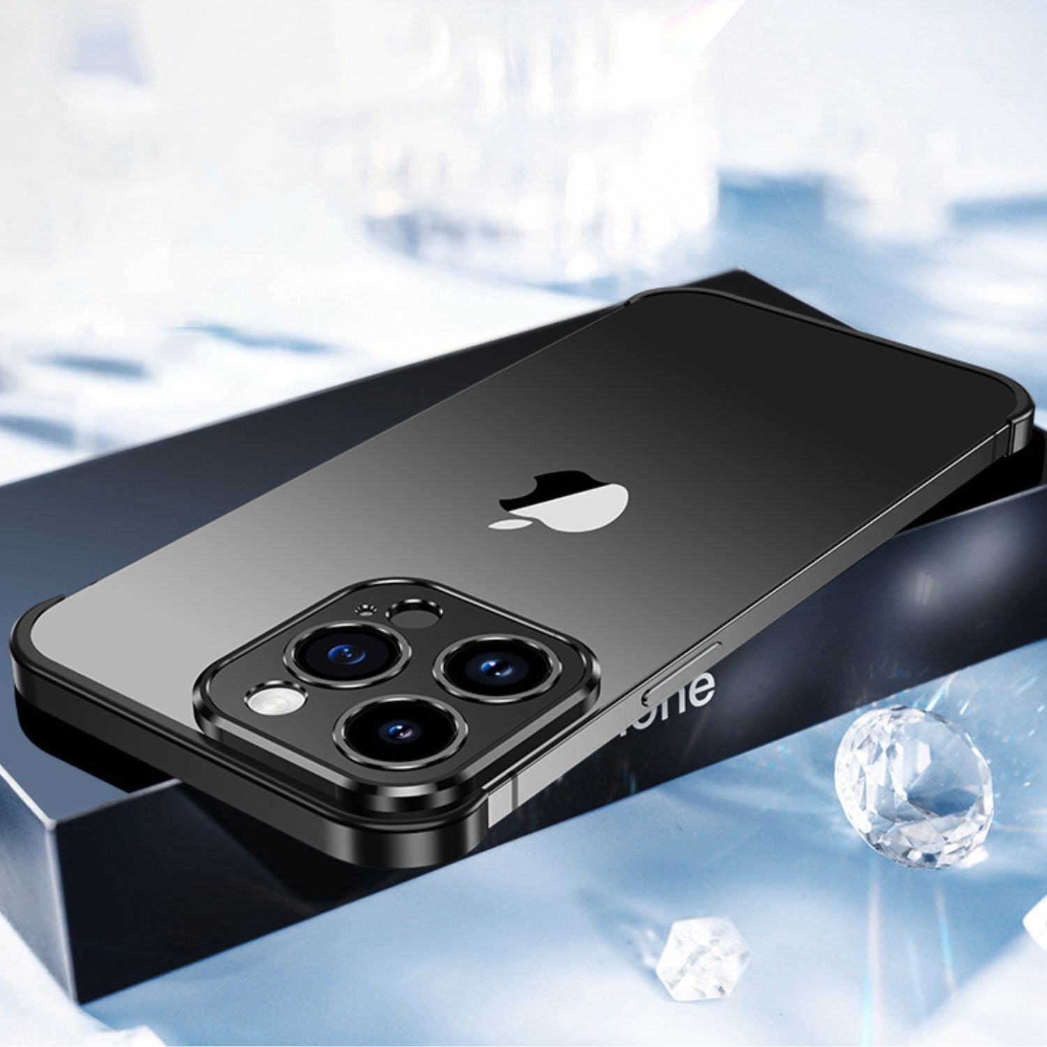 Invisible Metal Case | Slim Design & Maximum Protection for iPhone