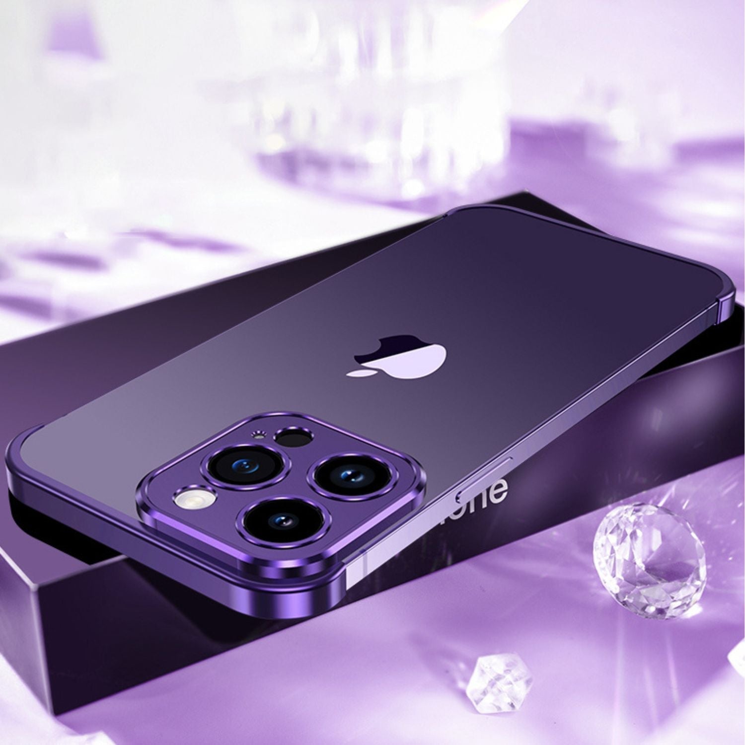 Invisible Metal Case | Slim Design & Maximum Protection for iPhone