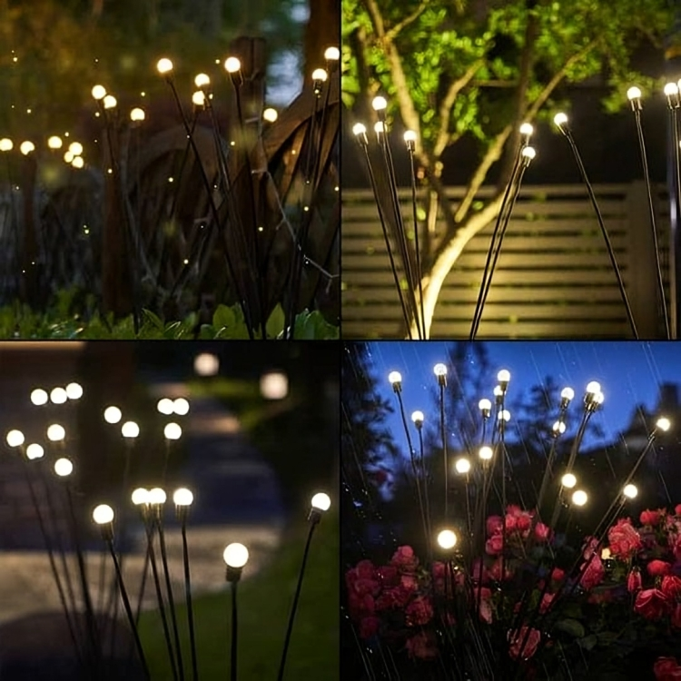 GlowBreeze Solar | Lumières de lucioles dansantes pour jardins