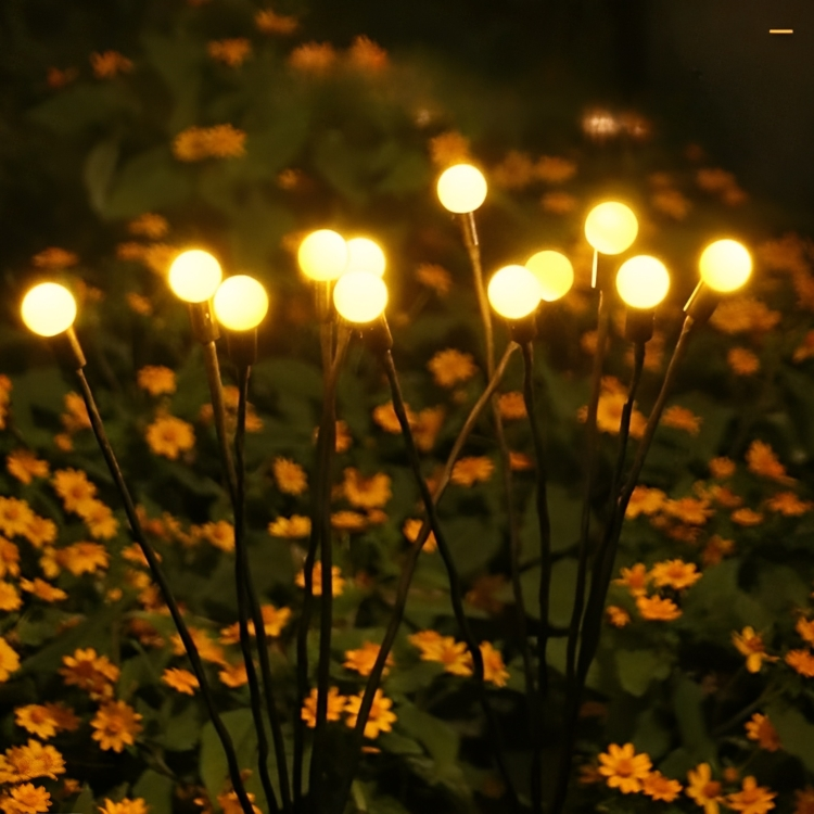 GlowBreeze Solar | Lumières de lucioles dansantes pour jardins