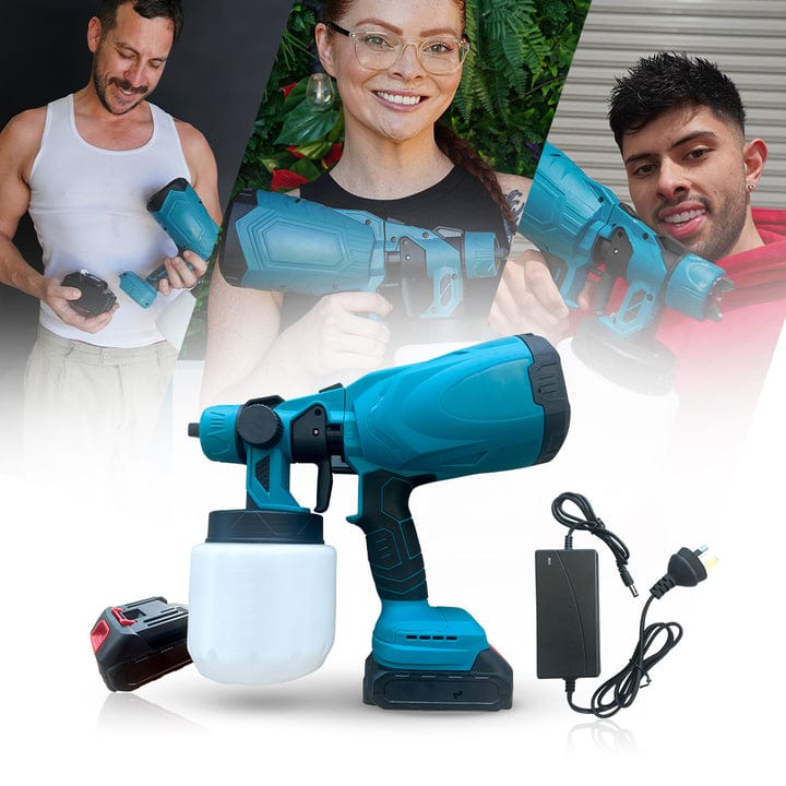 SprayPro Max | Bezdrátový elektrický stříkací pistole na barvu pro stěny
