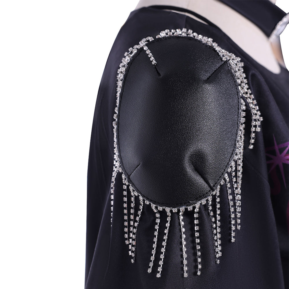 Kids Adults Pop Idol Costume Pop Star Cosplay Outfit Shirt Skirt and Accessories for Halloween Carnival - Image 8