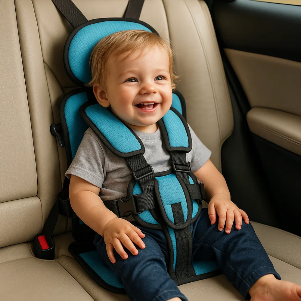 Travel Car Seat Toddler Portable Booster Foldable Child Car Seat Compact
