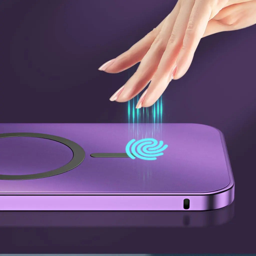 Boîtier métallique magnétique | Protection élégante pour iPhone