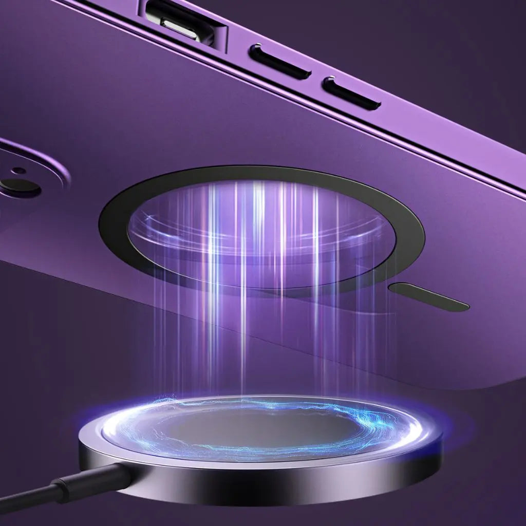 Boîtier métallique magnétique | Protection élégante pour iPhone