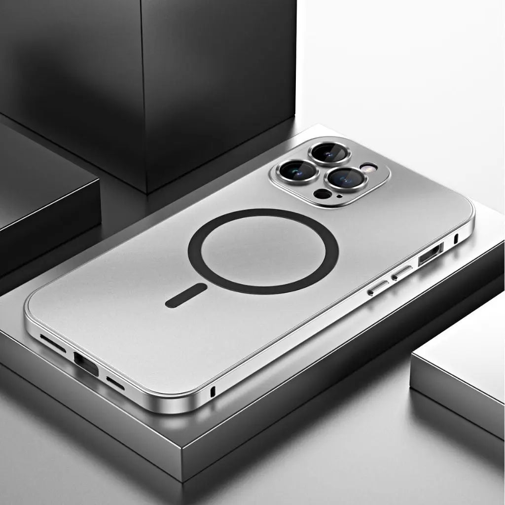 Boîtier métallique magnétique | Protection élégante pour iPhone