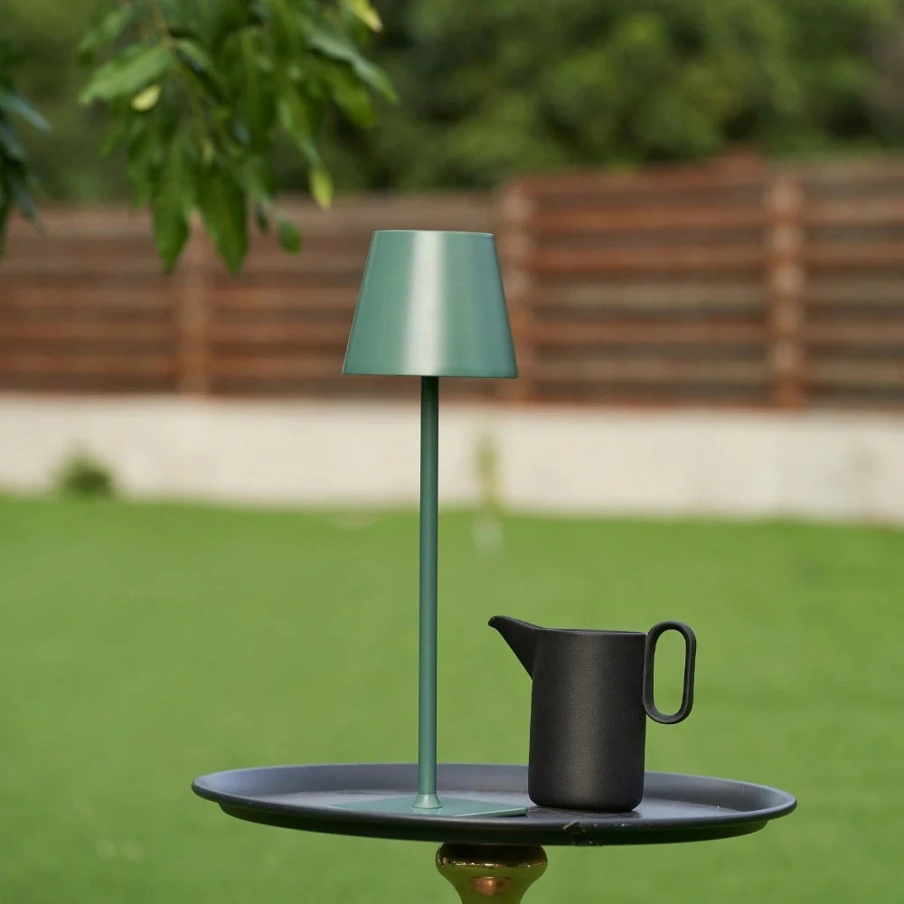 Bordlampe Vandtæt Metal Genopladelig LED Lys