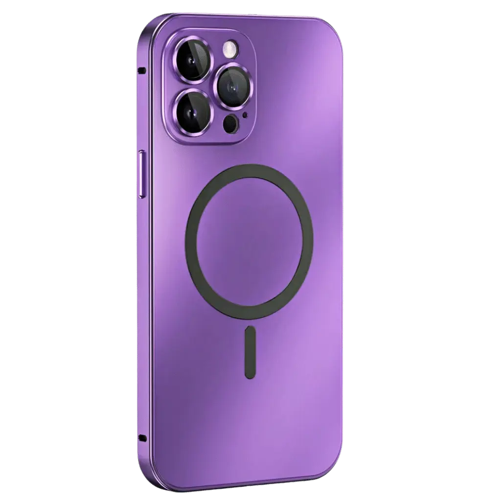 Boîtier métallique magnétique | Protection élégante pour iPhone