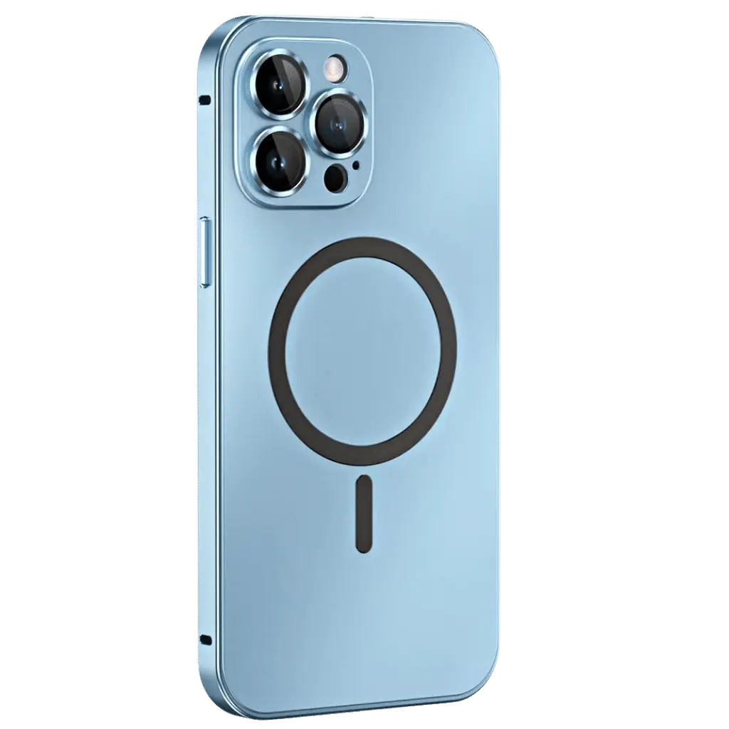Boîtier métallique magnétique | Protection élégante pour iPhone