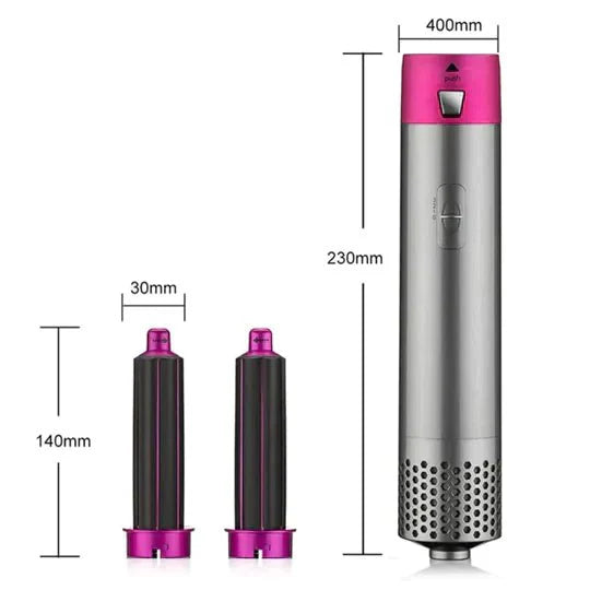 Hair Styler Set with Curling and Drying Tools