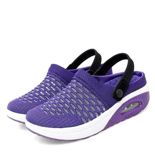 Walking Shoes With Breathable Mesh and Support