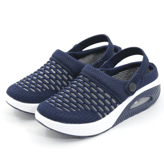 Walking Shoes With Breathable Mesh and Support