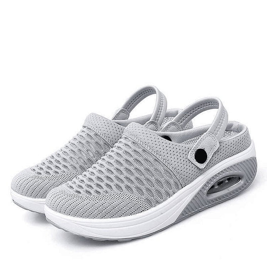 Walking Shoes With Breathable Mesh and Support