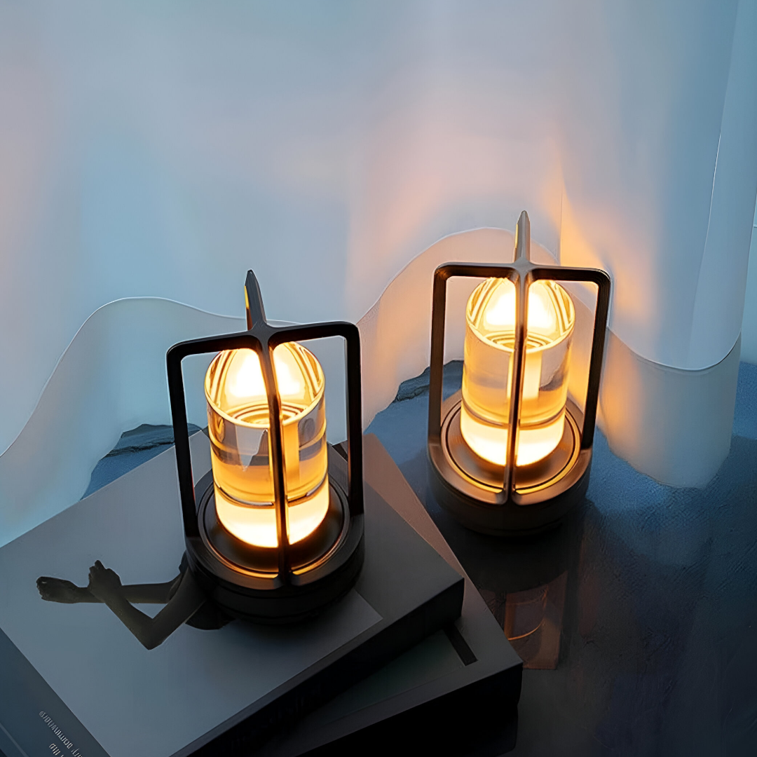 Lampe de table portable ElegantLight | Éclairage étanche et dimmable pour la maison