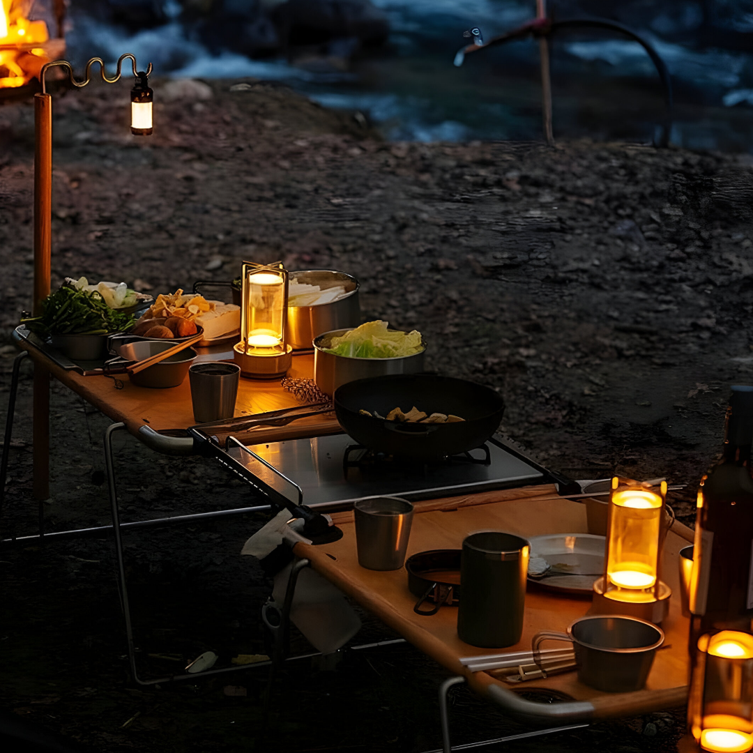 Lampe de table portable ElegantLight | Éclairage étanche et dimmable pour la maison