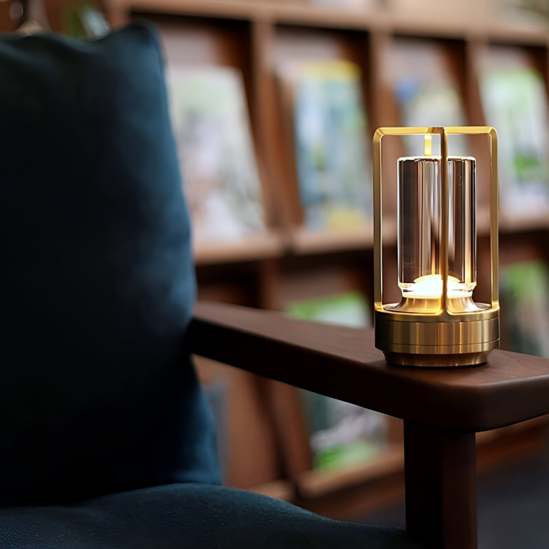 Lampe de table portable ElegantLight | Éclairage étanche et dimmable pour la maison