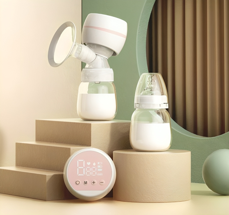 Electric Breast Pump Silicone Comfort Suction Device