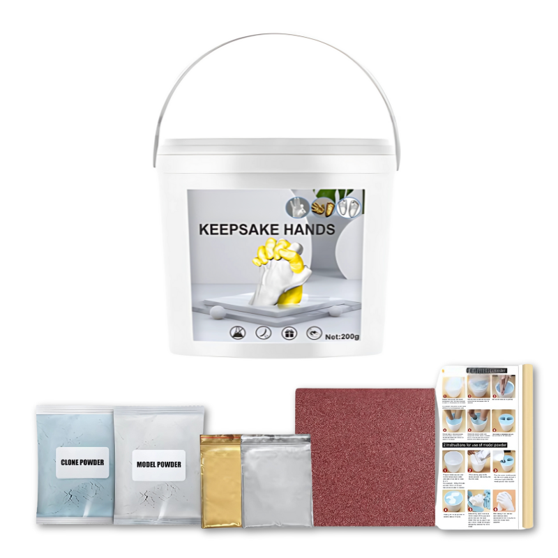 Kit de moulage bébé Souvenir empreinte main et pied