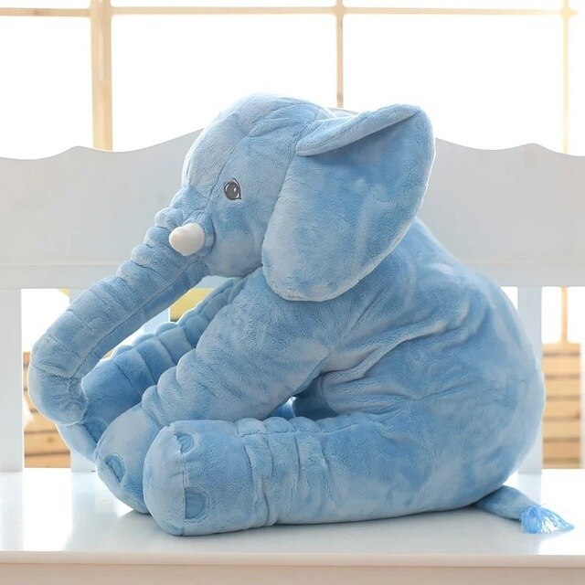Baby blød elefant legetøj pude