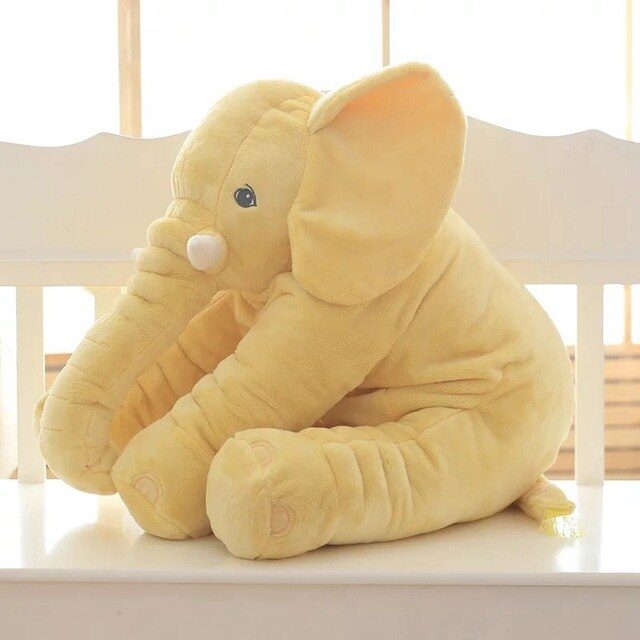 Baby blød elefant legetøj pude