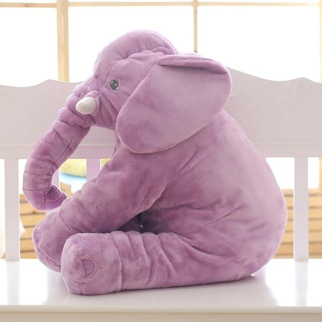 Baby blød elefant legetøj pude