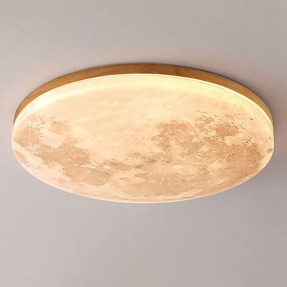 Loftlampe Månestil Blød LED-armatur