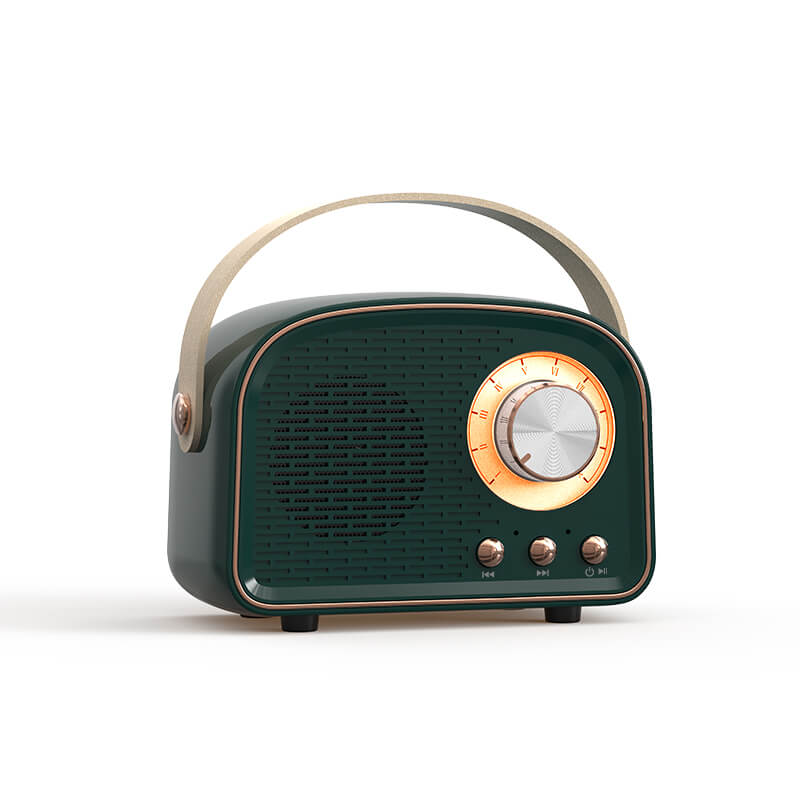 Bluetooth reproduktor retro bezdrátové přenosné rádio