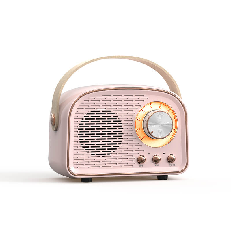 Bluetooth reproduktor retro bezdrátové přenosné rádio